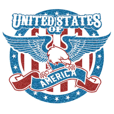 USA Eagle 2  Metallic Red   Royal  Thumbnail