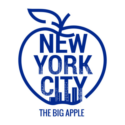 The Big Apple NYC  Navy  Thumbnail