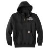 Rain Defender ® Paxton Heavyweight Hooded Zip Mock Sweatshirt Thumbnail