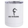 10oz Stainless Steel Short Tumbler w/ Lid Thumbnail